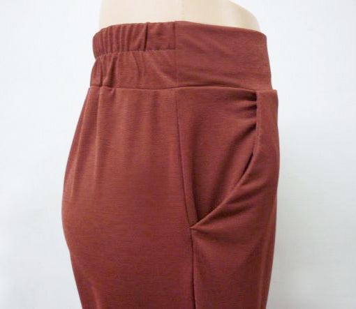 Women's Knit High Rise Pants