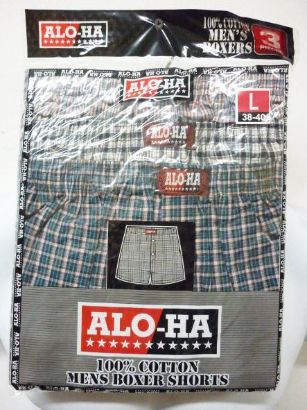 Woven Boxers Pack, Underwear for Men, 3-Pack