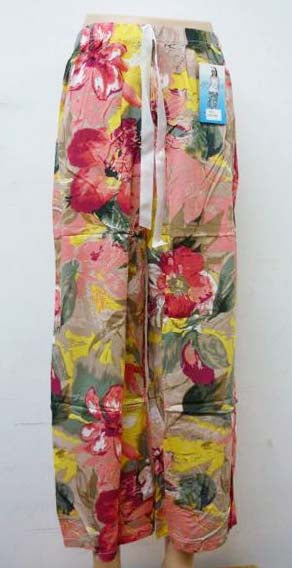 Women Pajama Pants Length Drawstring Pj Bottoms Sleep Lounge Pants