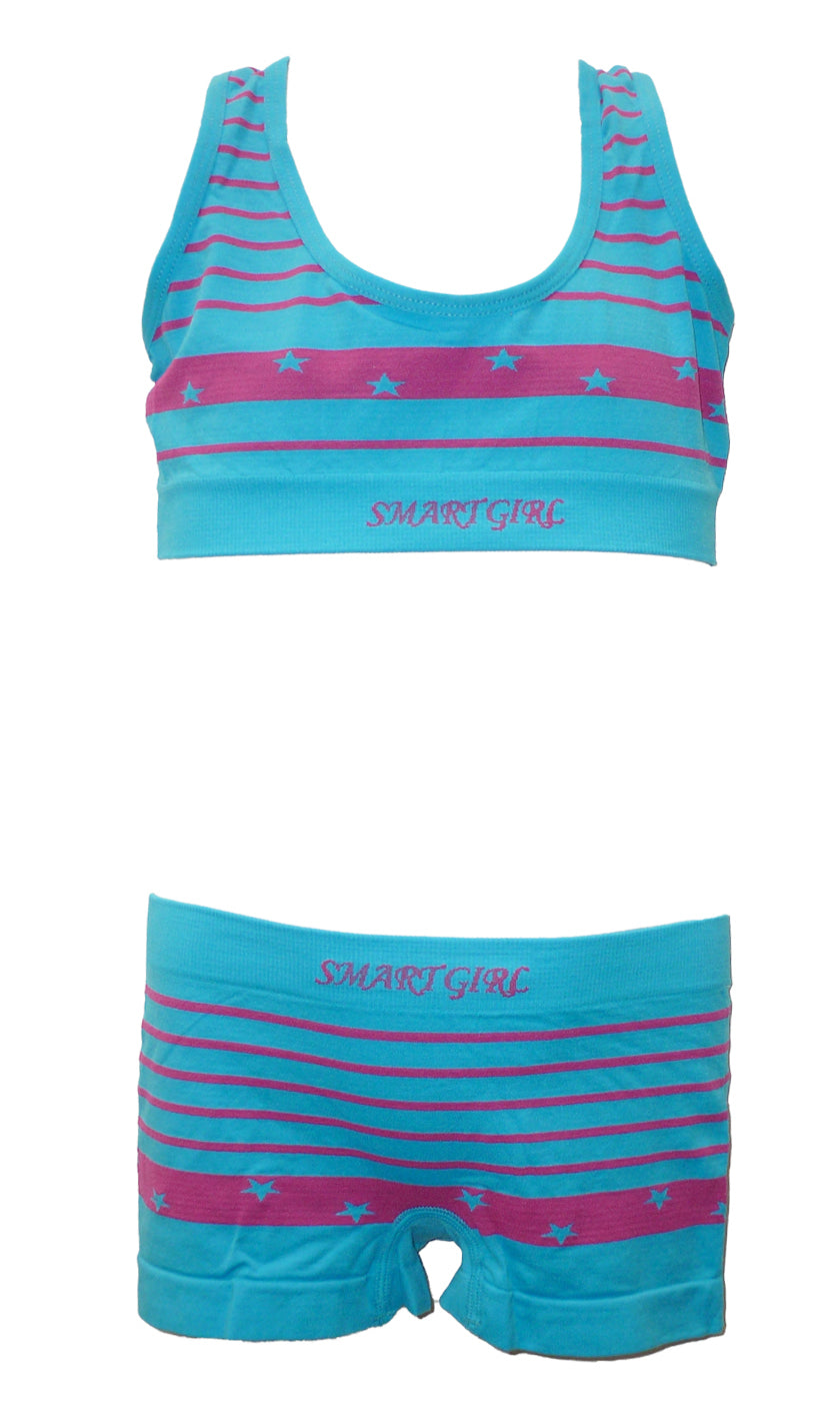 Girl Seamless set Stripe