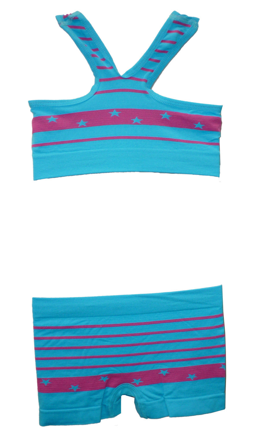 Girl Seamless set Stripe