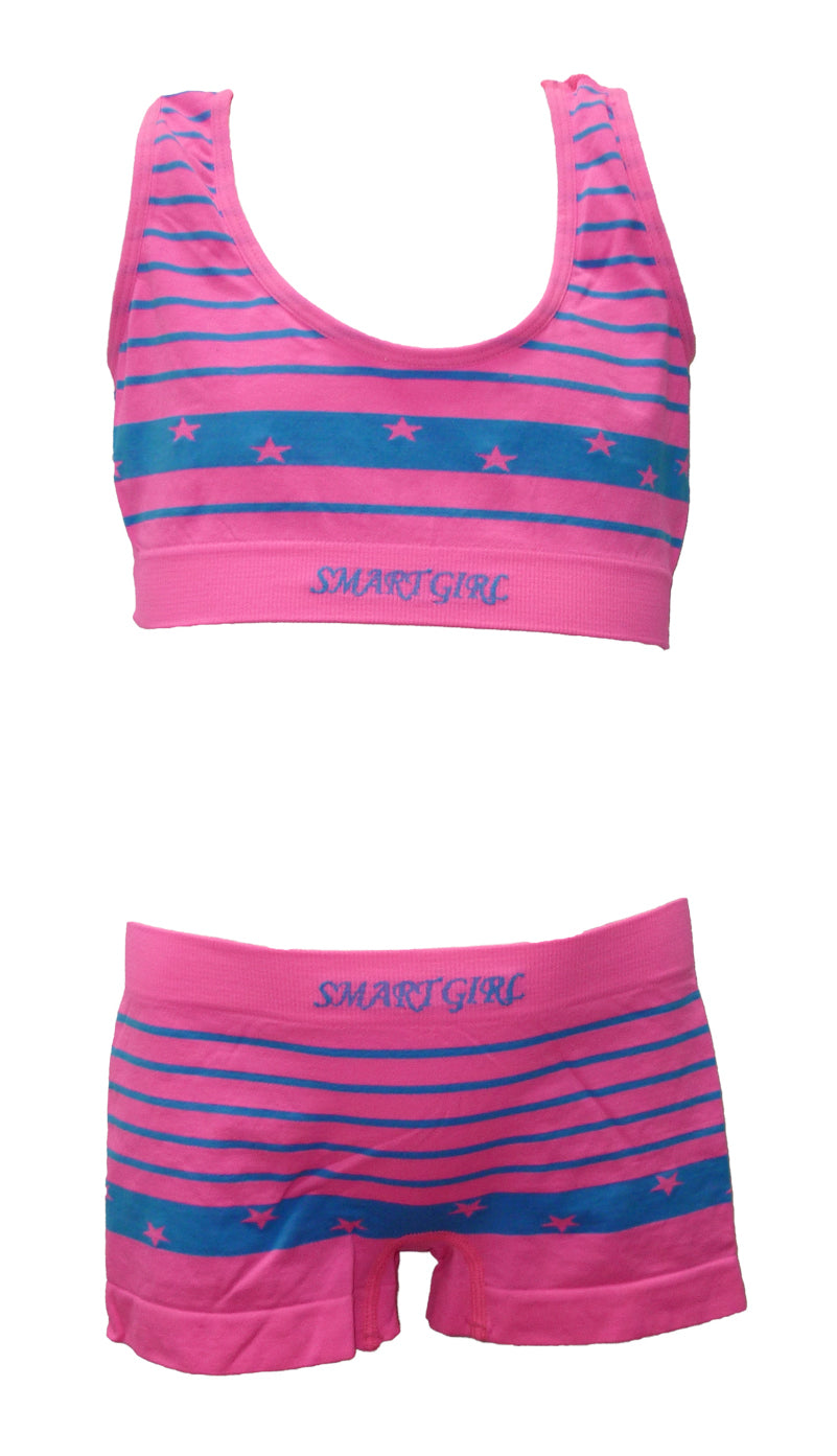 Girl Seamless set Stripe