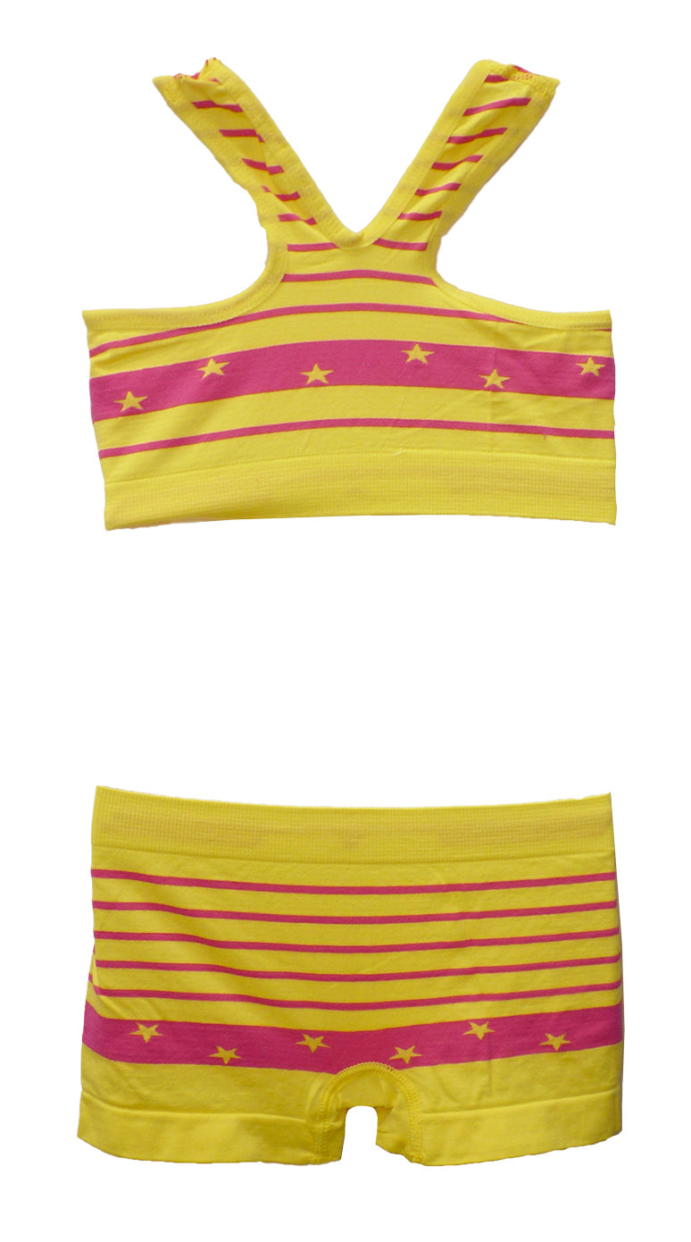 Girl Seamless set Stripe