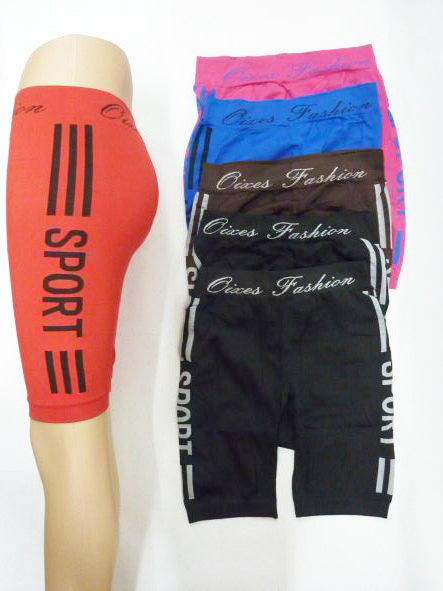 Biker Shorts for Women Workout Yoga Gym Running Shorts Lettering