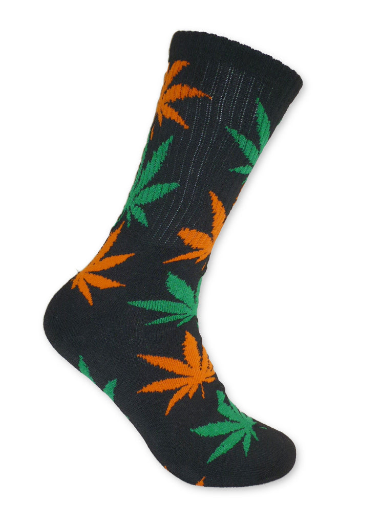 Men's Dress Socks Colorful Patterned Crew Socks