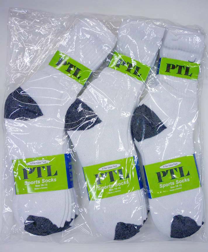 Athletic Socks Crew Socks Outdoor Sports Socks for Men Women 6Pairs