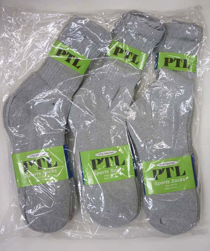 Athletic Socks Crew Socks Outdoor Sports Socks for Men Women 6Pairs