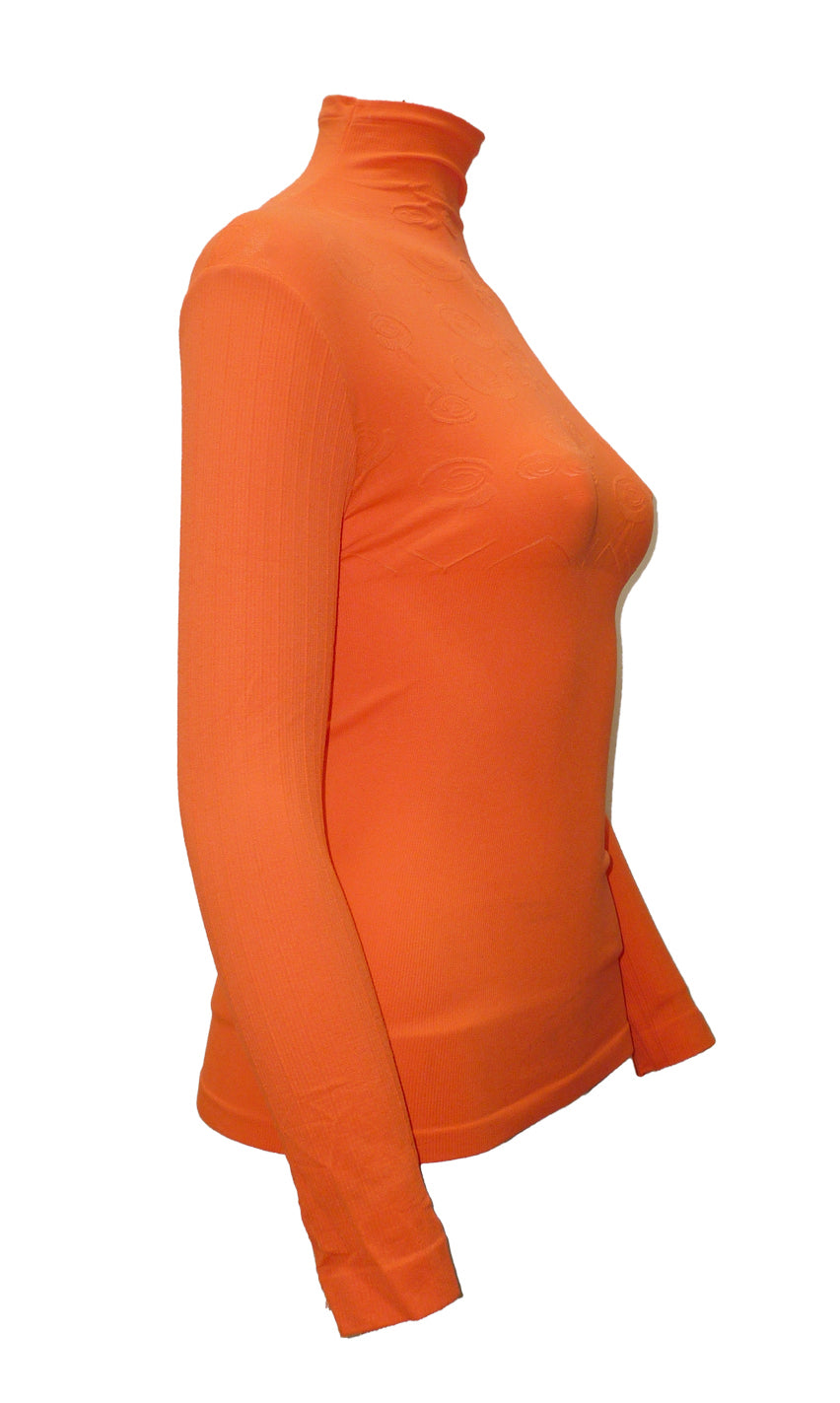 Women's Long Sleeve Lightweight Turtleneck Top Pullover Casual Active Layer Tops Shirts