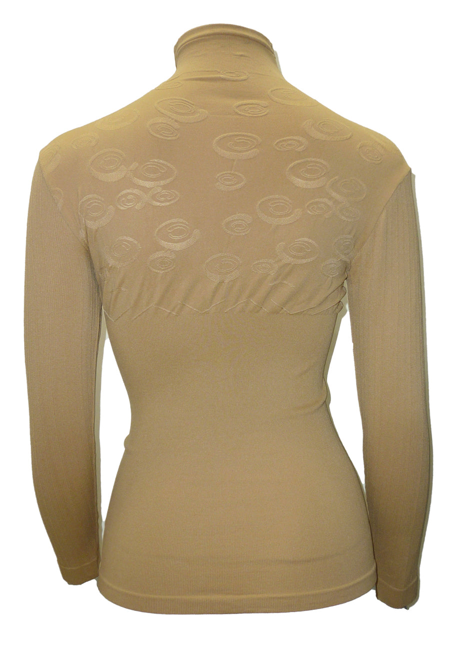 Women's Long Sleeve Lightweight Turtleneck Top Pullover Casual Active Layer Tops Shirts