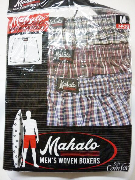 Woven Boxers Pack, Underwear for Men, 3-Pack