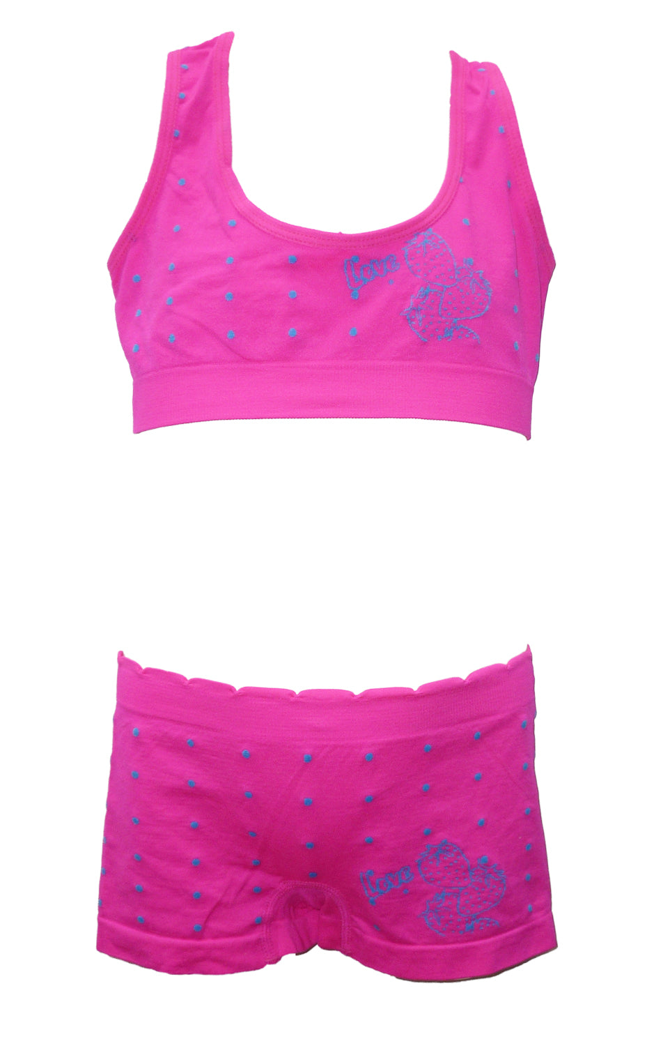 Girls Seamless Racerback Sets