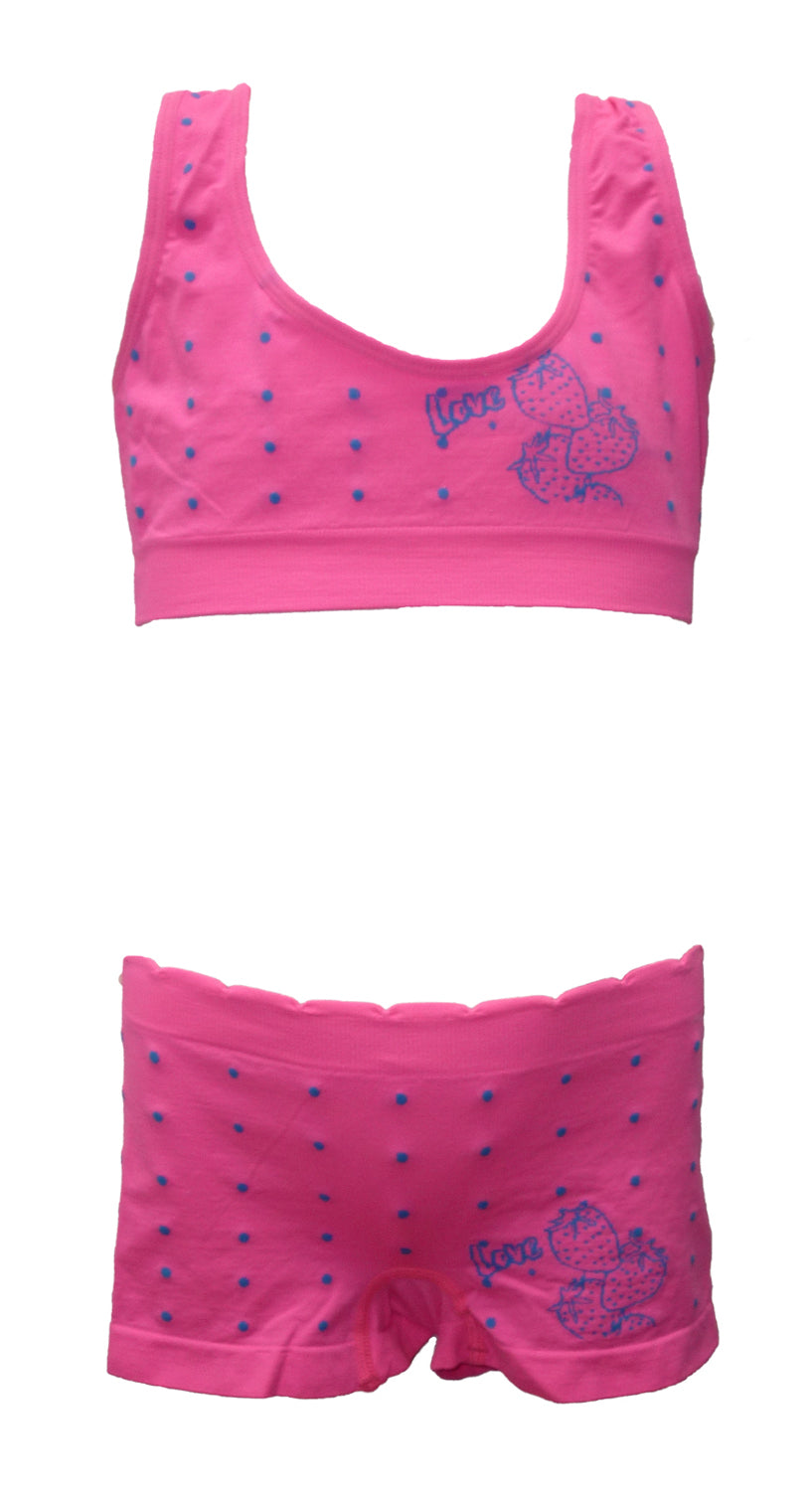 Girls Seamless Racerback Sets