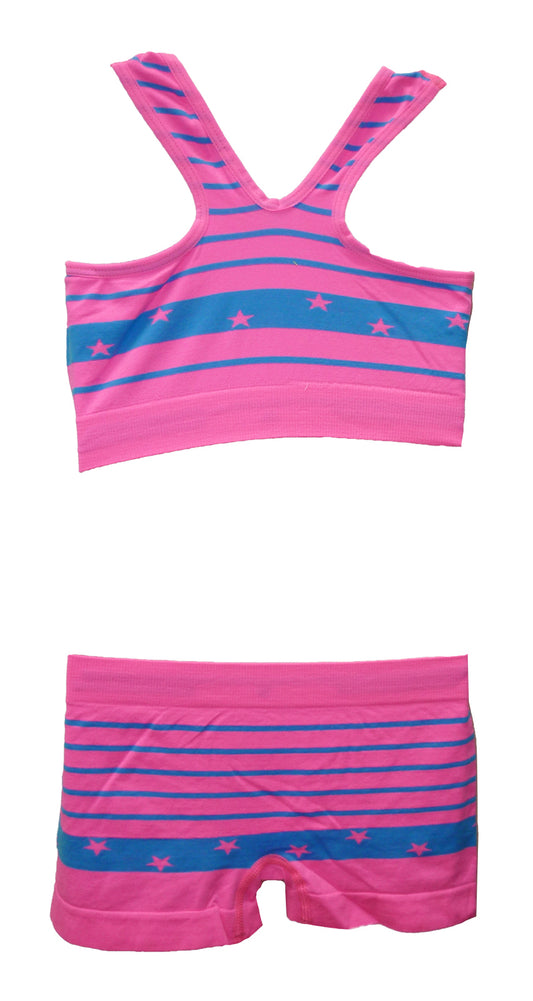 Girl Seamless set Stripe