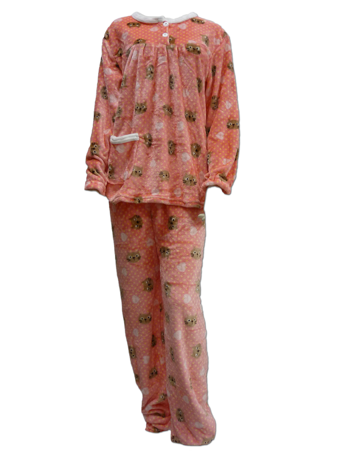 Fuzzy Pajamas Set for Women Winter Warm Fluffy Loungewear Soft Fleece Pj Pants 2 Piece Plush Sleepwear Lounge Tops