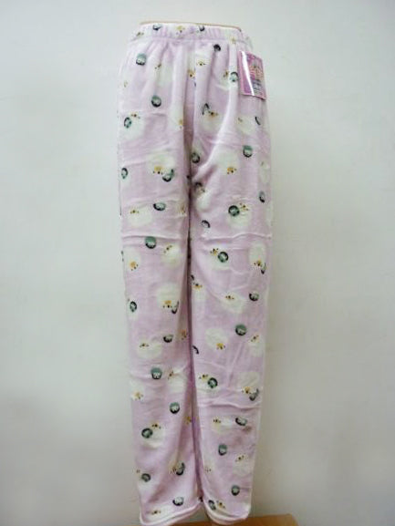 Women Cute Fleece Pajama Pants Winter Warm Fuzzy Graphic Thermal Joggers Loungewear