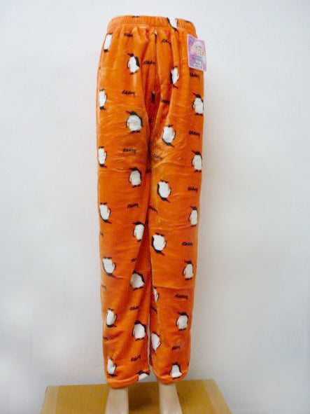 Women Cute Fleece Pajama Pants Winter Warm Fuzzy Graphic Thermal Joggers Loungewear