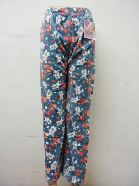 Women Cute Fleece Pajama Pants Winter Warm Fuzzy Graphic Thermal Joggers Loungewear