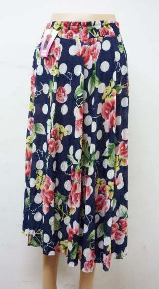 Long Skirt 6 pack - Wholesale skirt free size cool comfortable pattern skirt