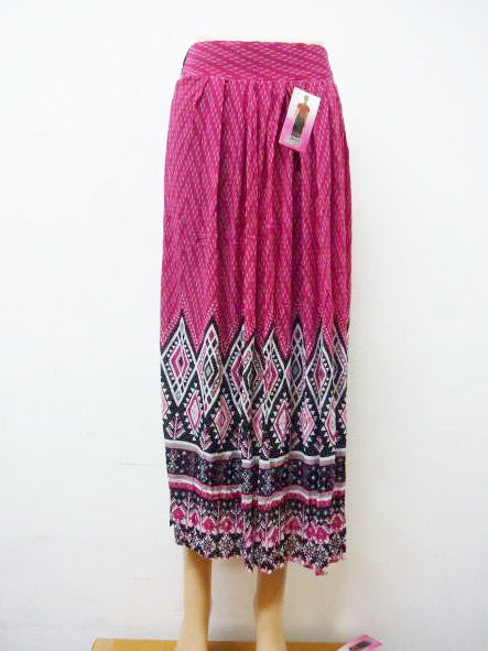 Long Skirt 6 pack - Wholesale skirt free size cool comfortable pattern skirt