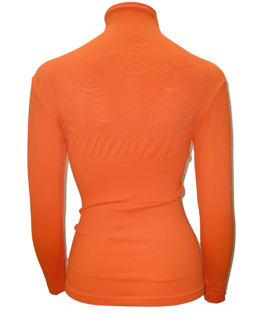 Women's Long Sleeve Lightweight Turtleneck Top Pullover Casual Active Layer Tops Shirts